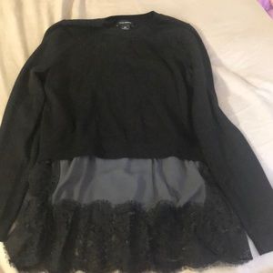 Club Monaco lace top